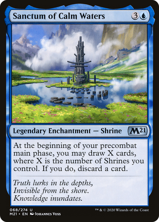Sanctum of Calm Waters (M21-068) (Foil)