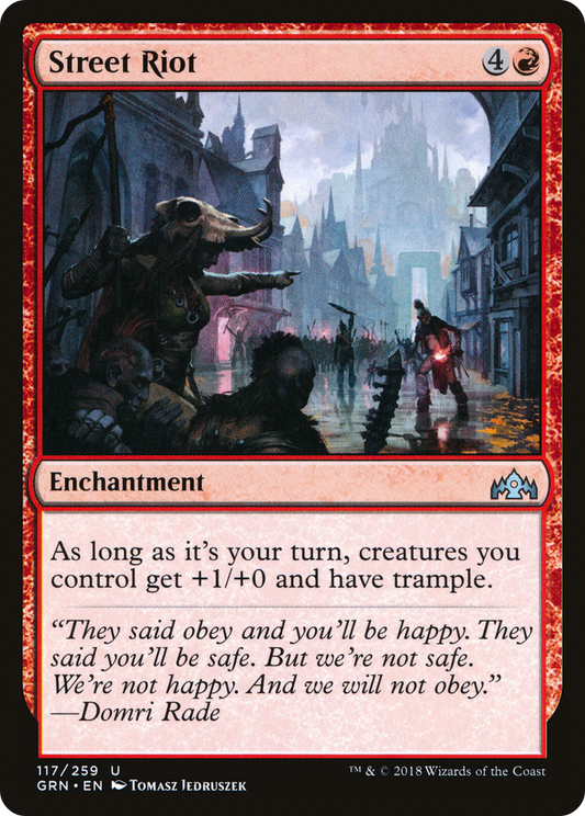 Street Riot (GRN-117) (Foil)