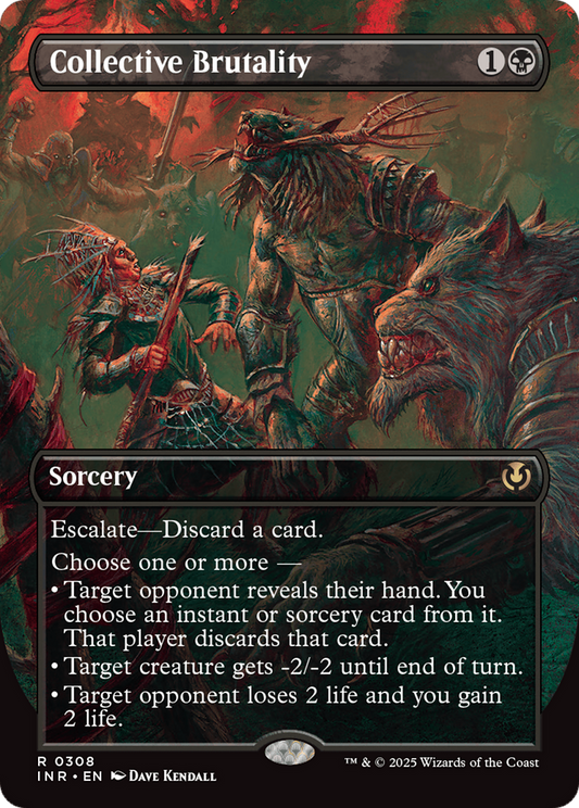 Collective Brutality (INR-308) (Borderless) (Foil)