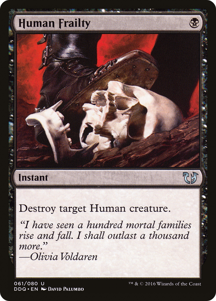Human Frailty (DDQ-061)