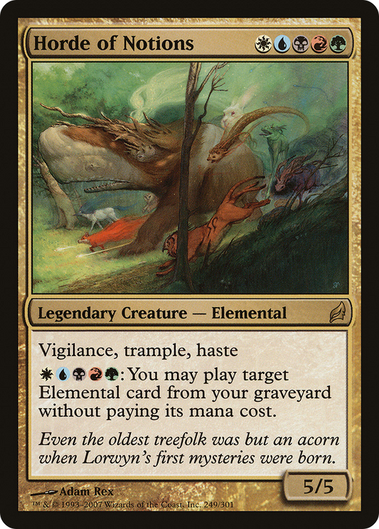 Horde of Notions (LRW-249) (Foil)