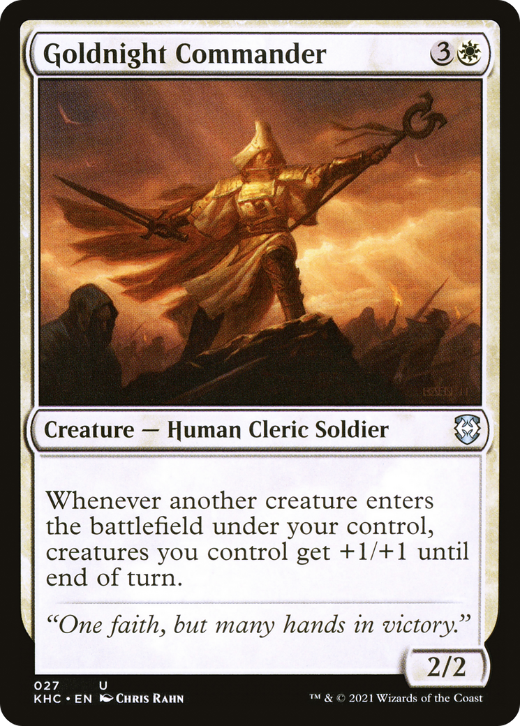 Goldnight Commander (KHC-027)