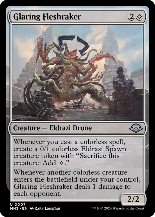 Glaring Fleshraker (MH3-007) (Foil)