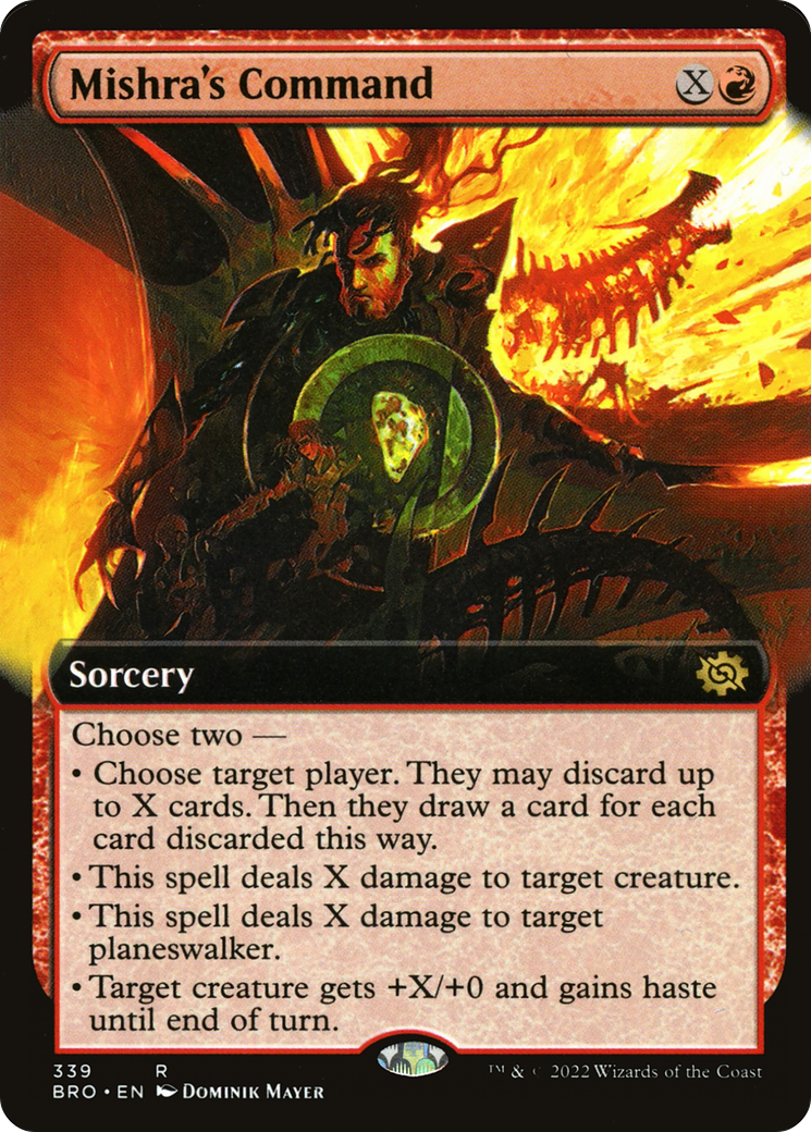 Mishra's Command (BRO-339) (Extended Art)