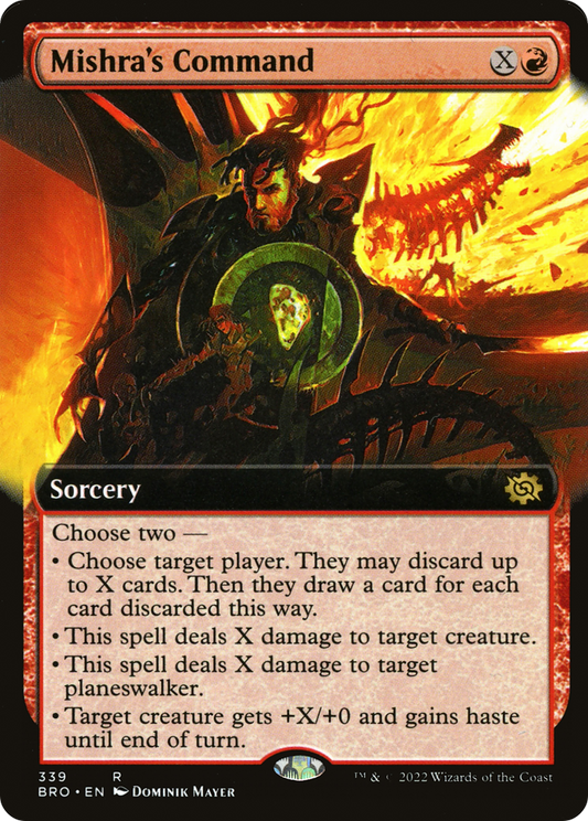 Mishra's Command (BRO-339) (Extended Art)