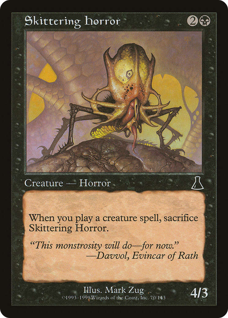 Skittering Horror (UDS-070) (Foil)