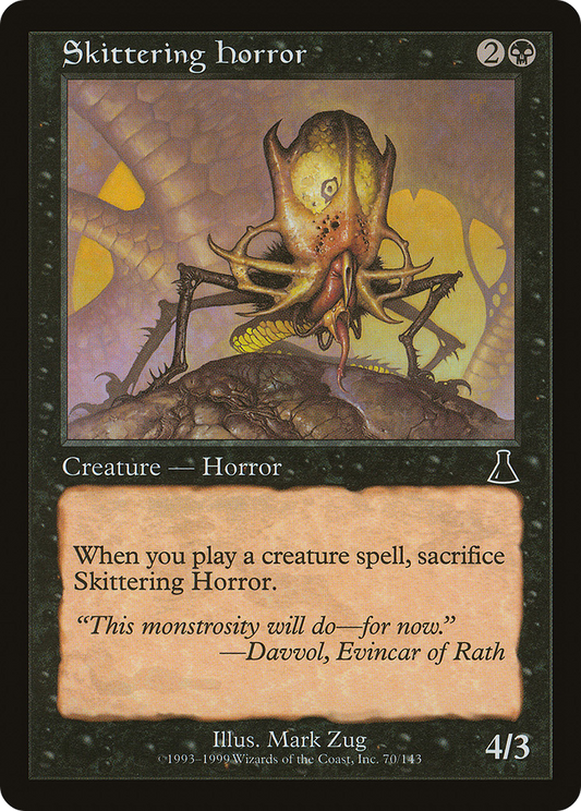 Skittering Horror (UDS-070) (Foil)