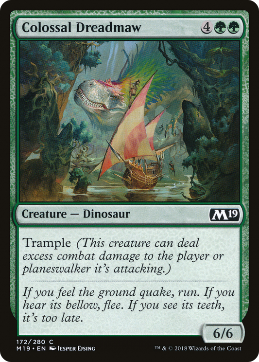 Colossal Dreadmaw (M19-172) (Foil)