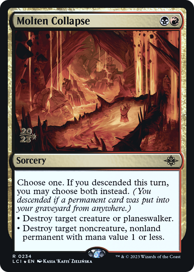 Molten Collapse (PRE-234S) (Foil)