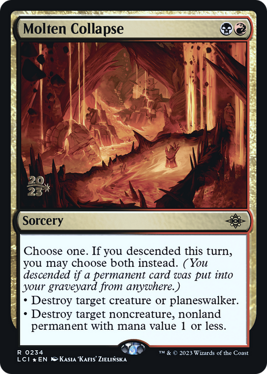 Molten Collapse (PRE-234S) (Foil)