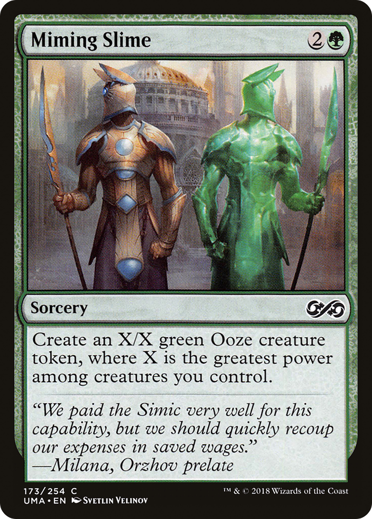 Miming Slime (UMA-173) (Foil)