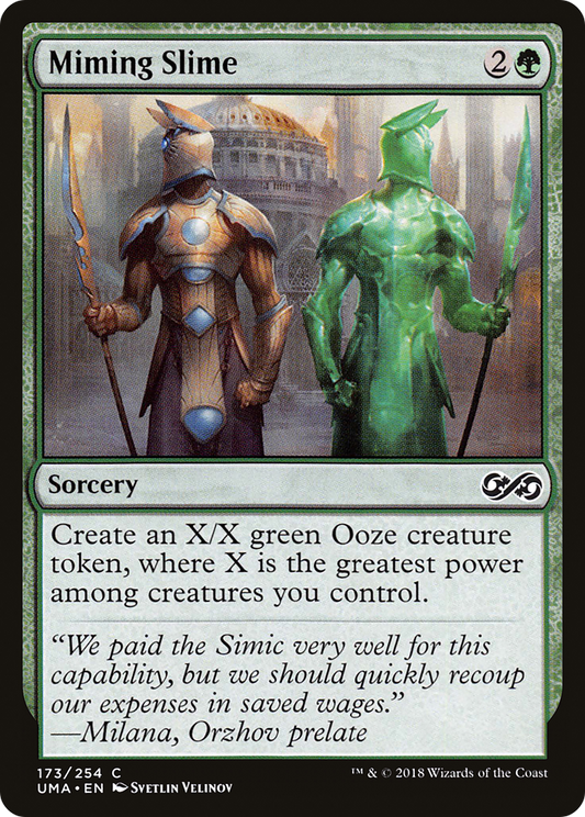 Miming Slime (UMA-173) (Foil)