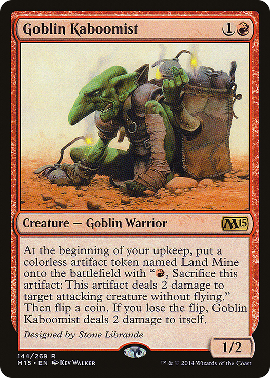 Goblin Kaboomist (M15-144) (Foil)