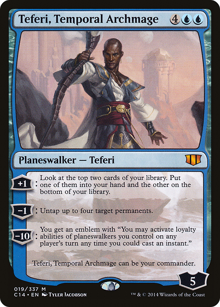 Teferi, Temporal Archmage (C14-019)