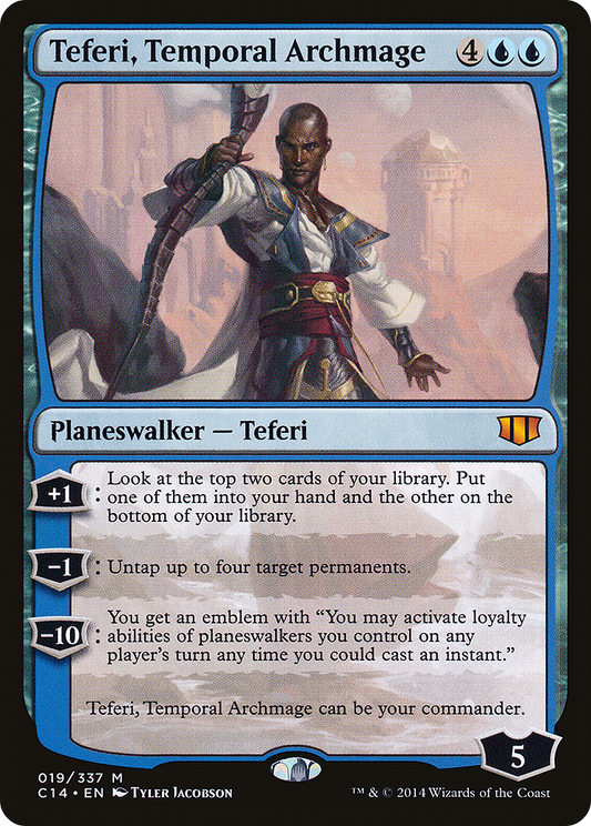 Teferi, Temporal Archmage (C14-019)