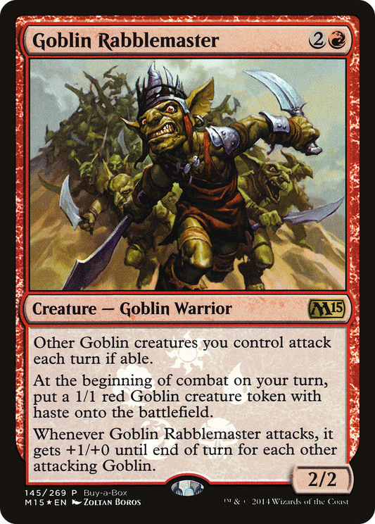 Goblin Rabblemaster (BABP-145) (Foil)