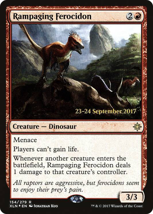 Rampaging Ferocidon (PRE-154S) (Foil)