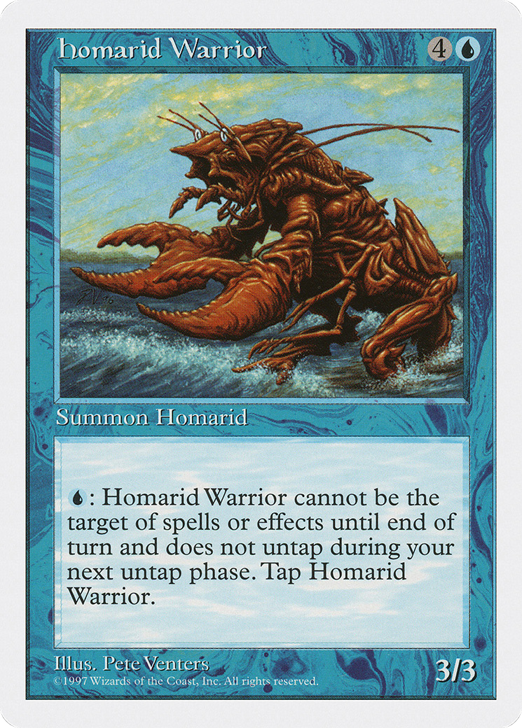 Homarid Warrior (5ED-092)