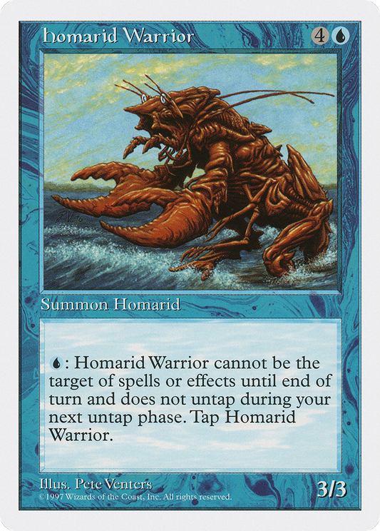 Homarid Warrior (5ED-092)