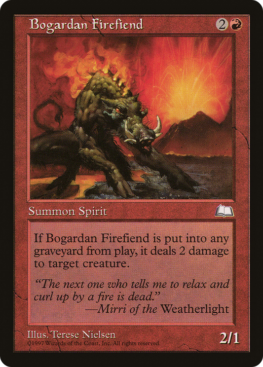 Bogardan Firefiend (WTH-091)