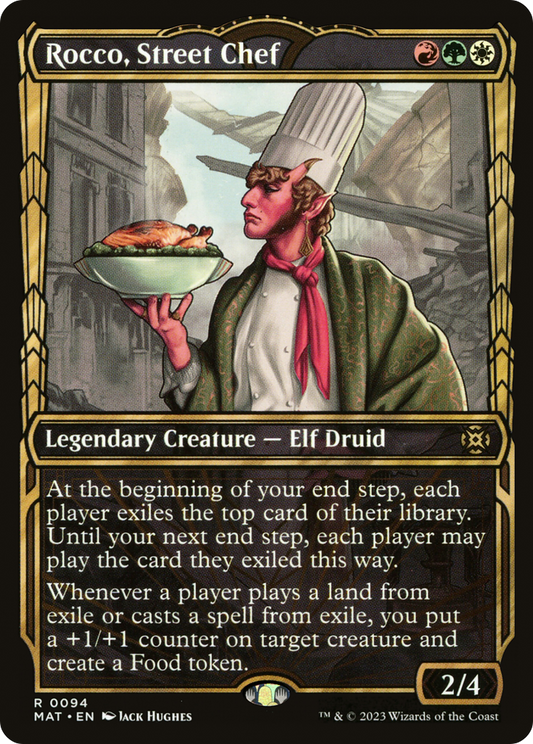 Rocco, Street Chef (MAT-094) (Showcase) (Foil)