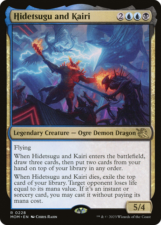 Hidetsugu and Kairi (MOM-228) (Foil)