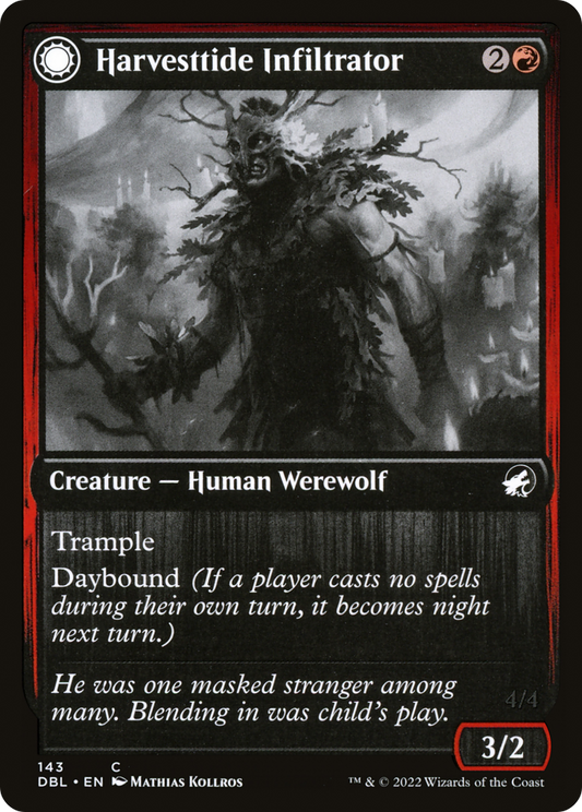 Harvesttide Infiltrator // Harvesttide Assailant (DBL-143) (Foil)