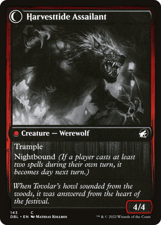 Harvesttide Infiltrator // Harvesttide Assailant (DBL-143) (Foil)