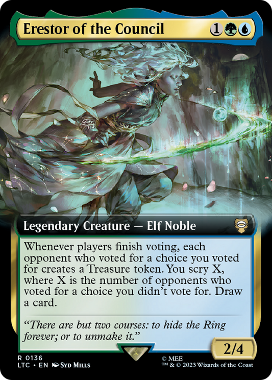 Erestor of the Council (LTC-136) (Extended Art)