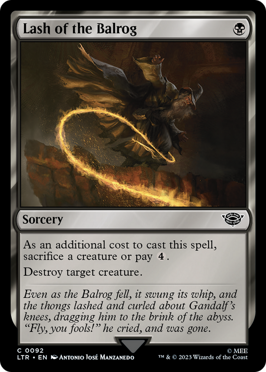 Lash of the Balrog (LTR-092) (Foil)