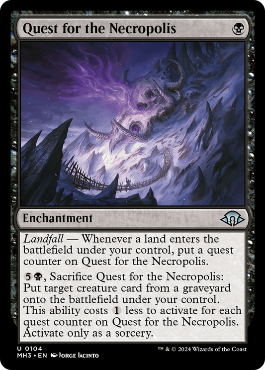 Quest for the Necropolis (MH3-104) (Foil)