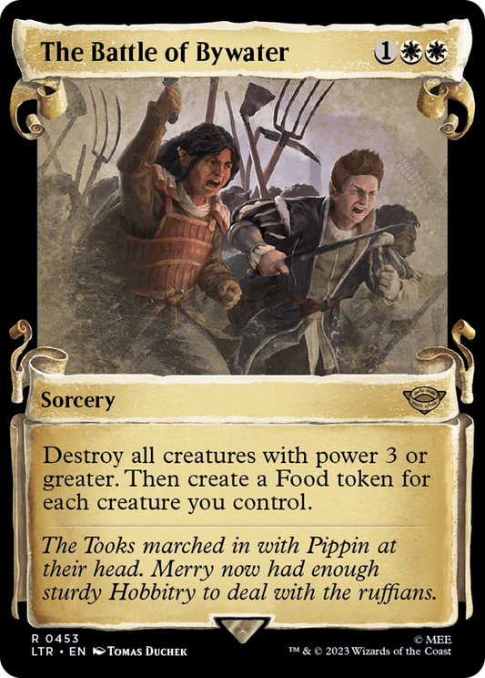 The Battle of Bywater (LTR-453) (Showcase) (Scroll) (Foil)