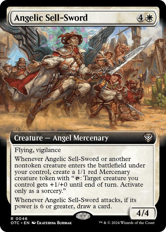 Angelic Sell-Sword (OTC-046) (Extended Art)