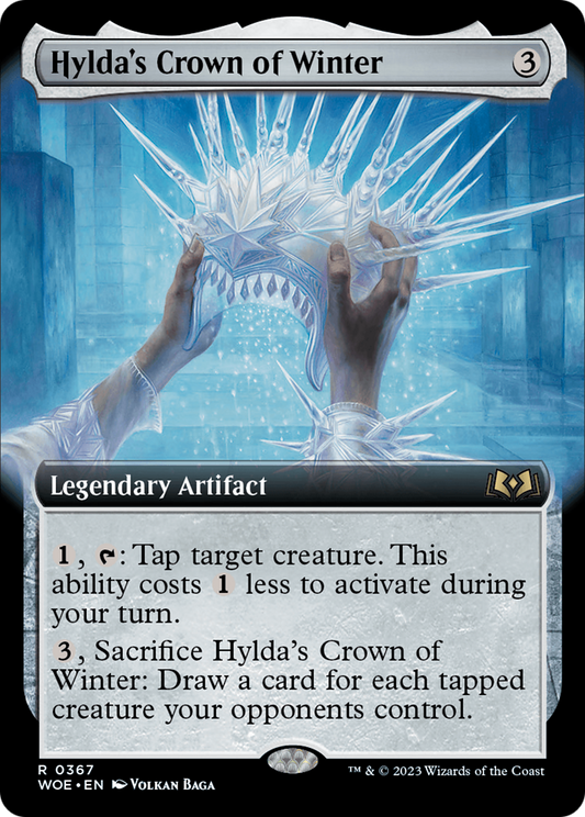Hylda's Crown of Winter (WOE-367) (Extended Art) (Foil)