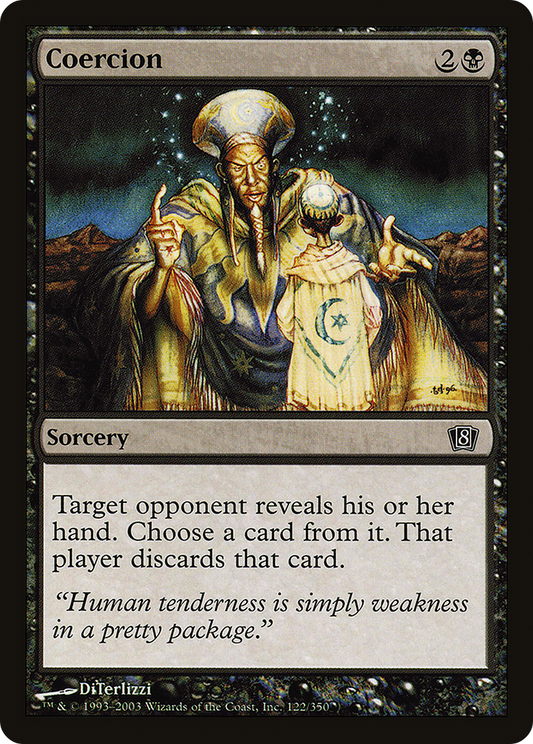 Coercion (8ED-122★) (Foil)