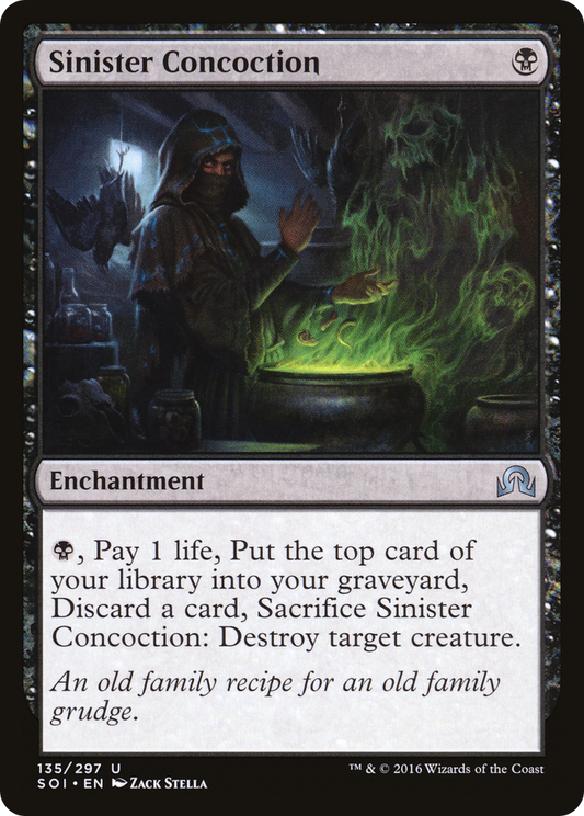 Sinister Concoction (SOI-135) (Foil)