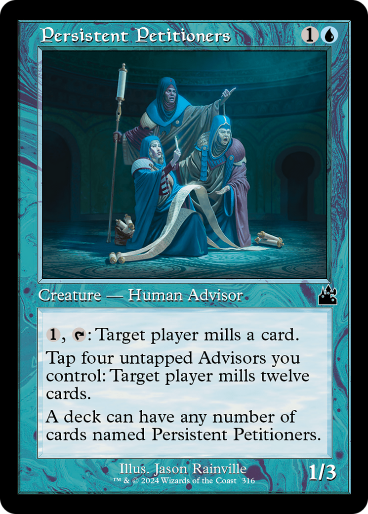 Persistent Petitioners (RVR-316)