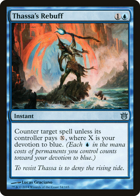 Thassa's Rebuff (BNG-054) (Foil)