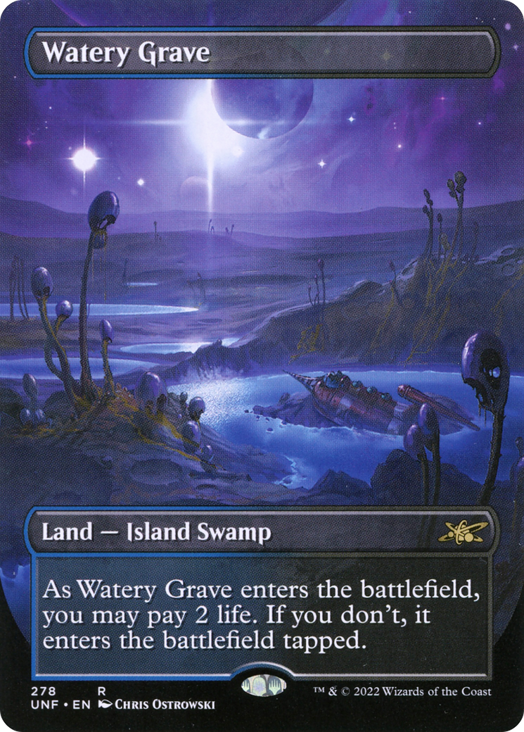 Watery Grave (UNF-278) (Borderless) (Foil)