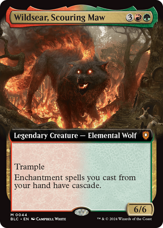 Wildsear, Scouring Maw (BLC-044) (Extended Art) (Foil)