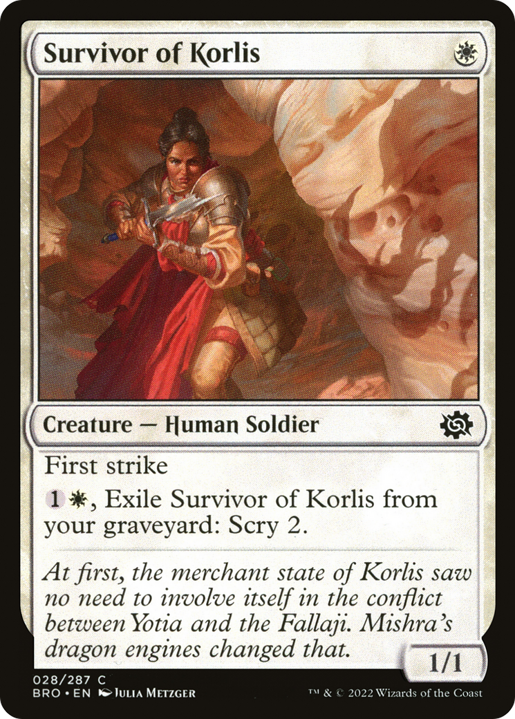 Survivor of Korlis (BRO-028) (Foil)