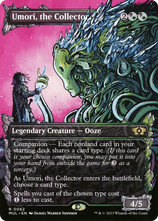 Umori, the Collector (MUL-062) (Showcase) (Borderless)