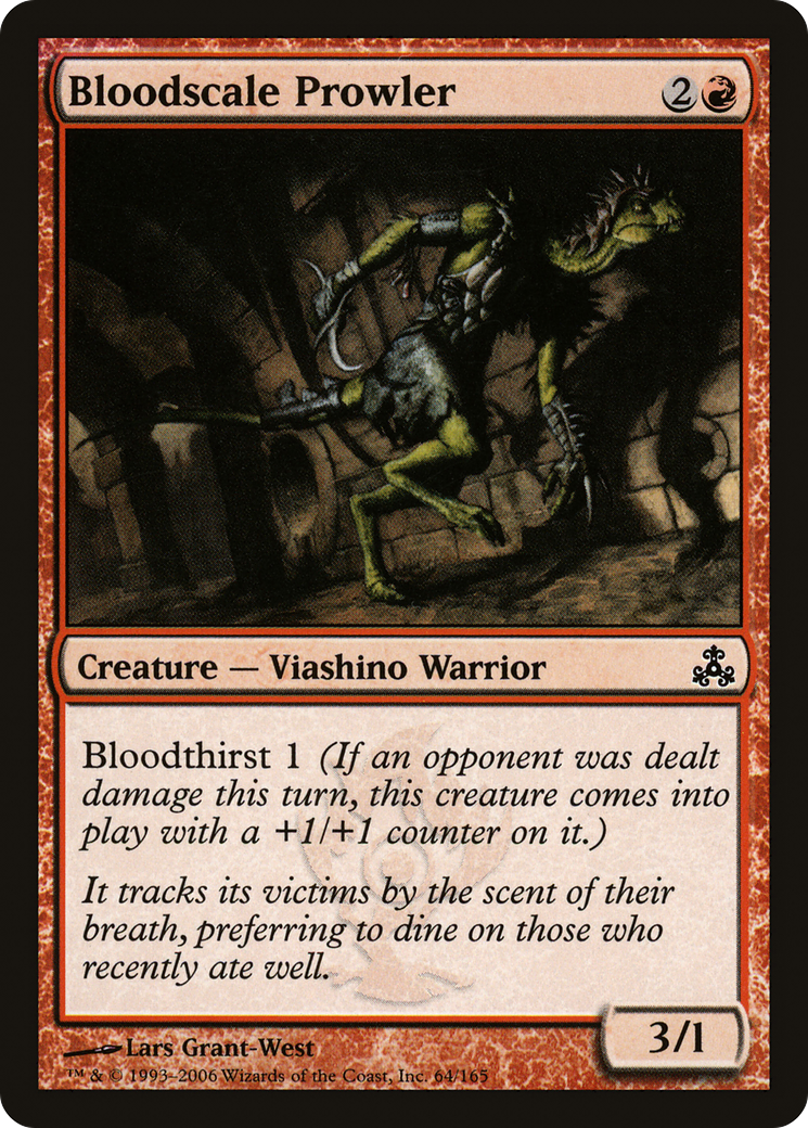 Bloodscale Prowler (GPT-064) (Foil)