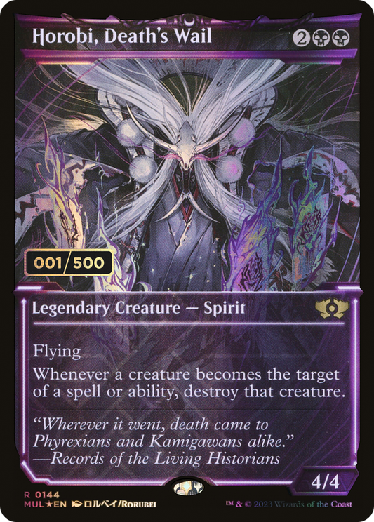 Horobi, Death's Wail (MUL-144Z) (Showcase) (Foil) (Serialized)