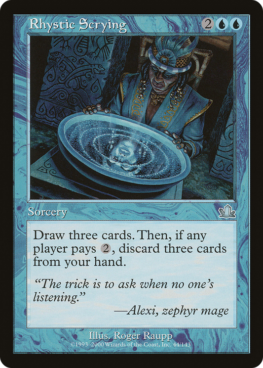 Rhystic Scrying (PCY-044) (Foil)