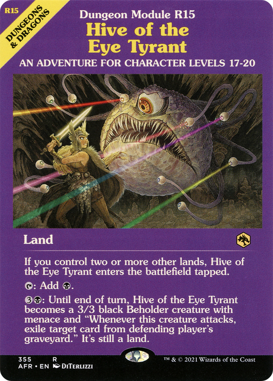 Hive of the Eye Tyrant (AFR-355) (Showcase)