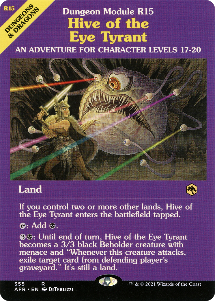 Hive of the Eye Tyrant (AFR-355) (Showcase) (Foil)