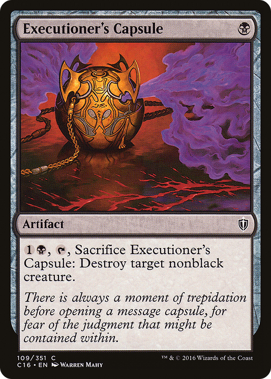 Executioner's Capsule (C16-109)