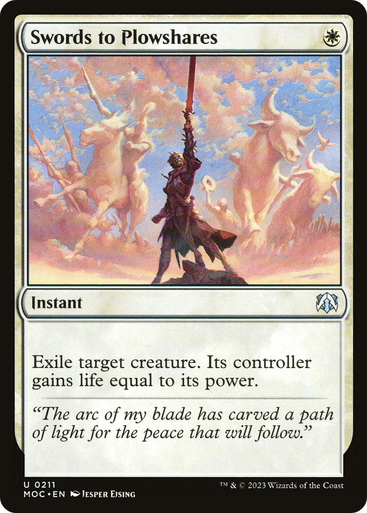 Swords to Plowshares (MOC-211)