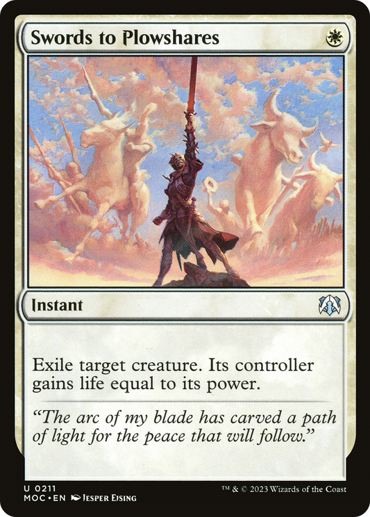Swords to Plowshares (MOC-211)